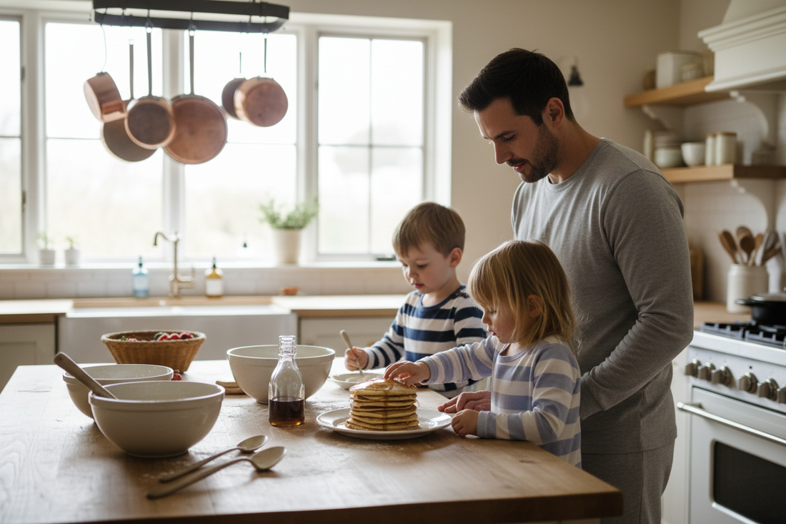 Father's Day Morning: A Pancake Breakfast Made with Love My Sure Elements