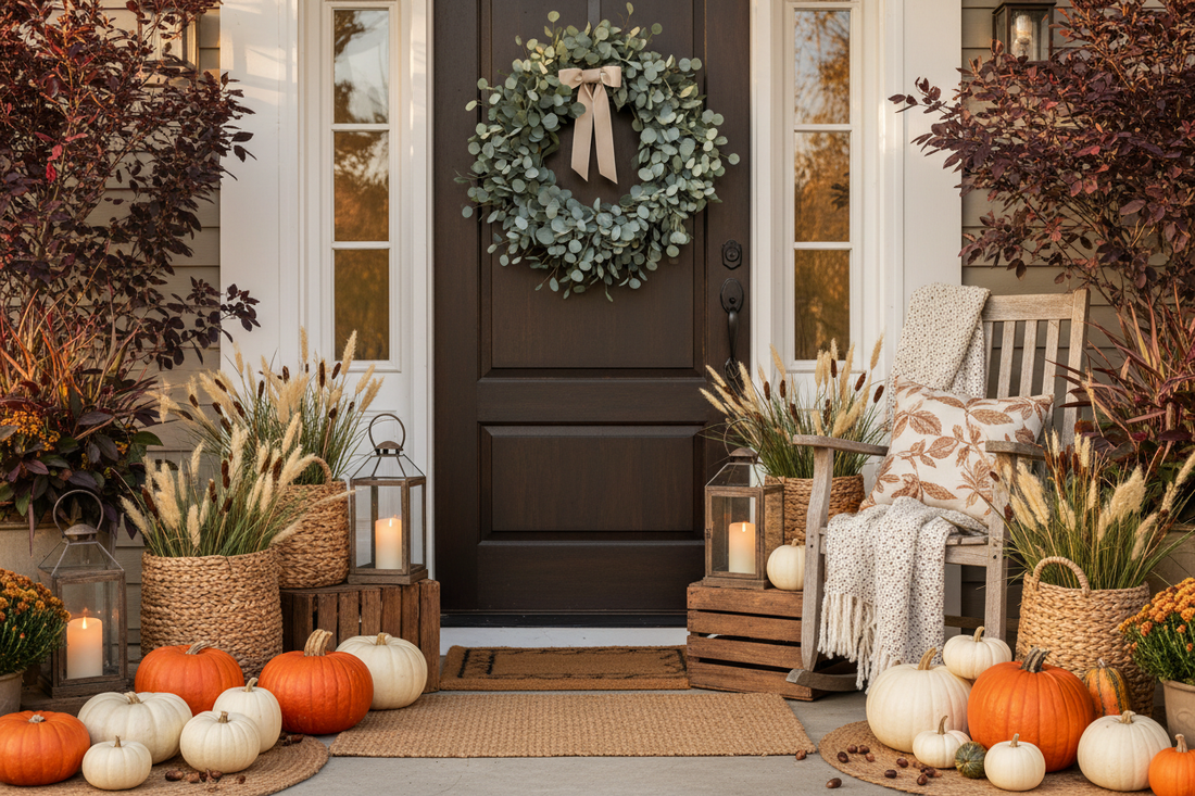 How to Style Your Front Porch for Fall My Sure Elements