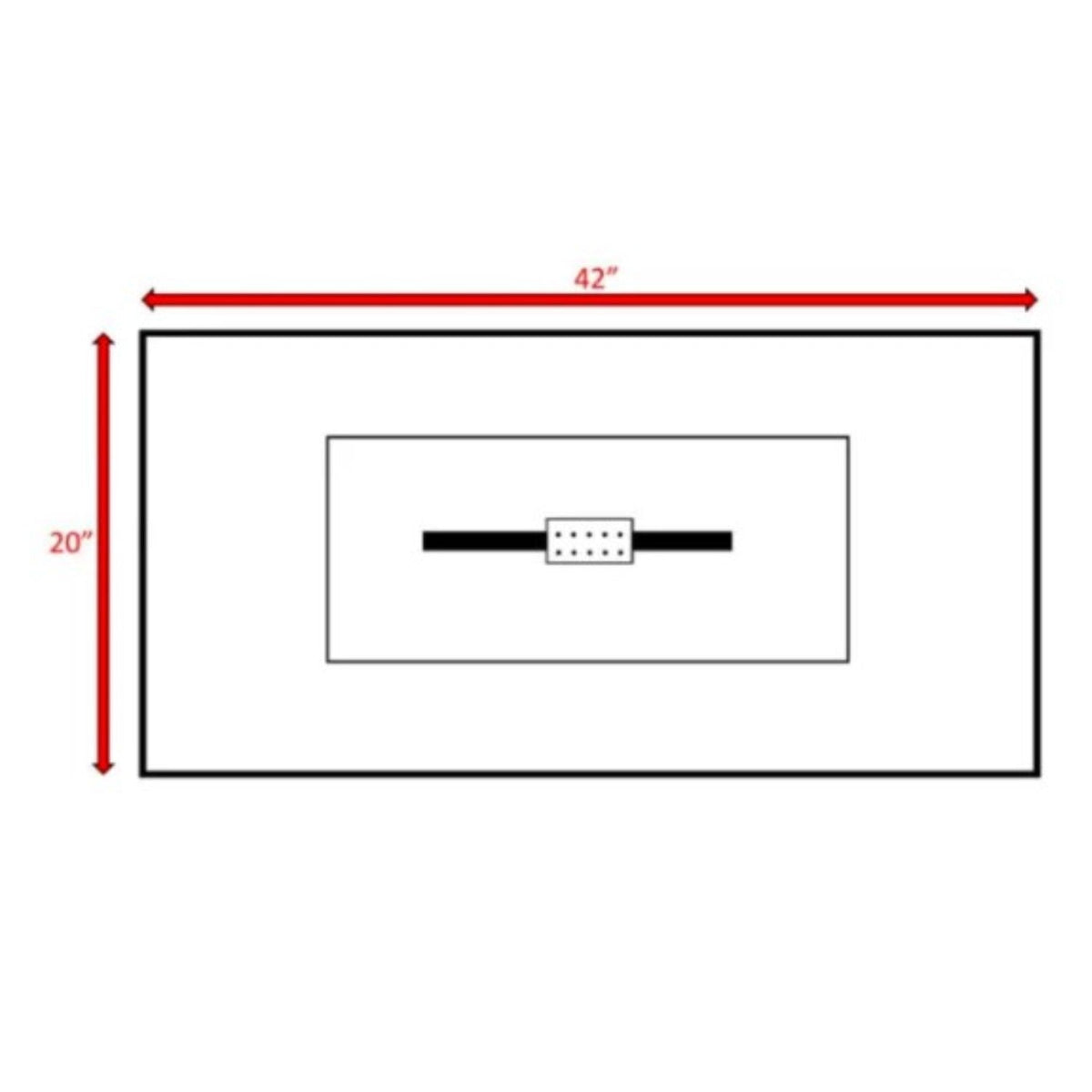 Lightweight Design Propane / Natural Gas Fire Pit Table Unique Piece Furniture