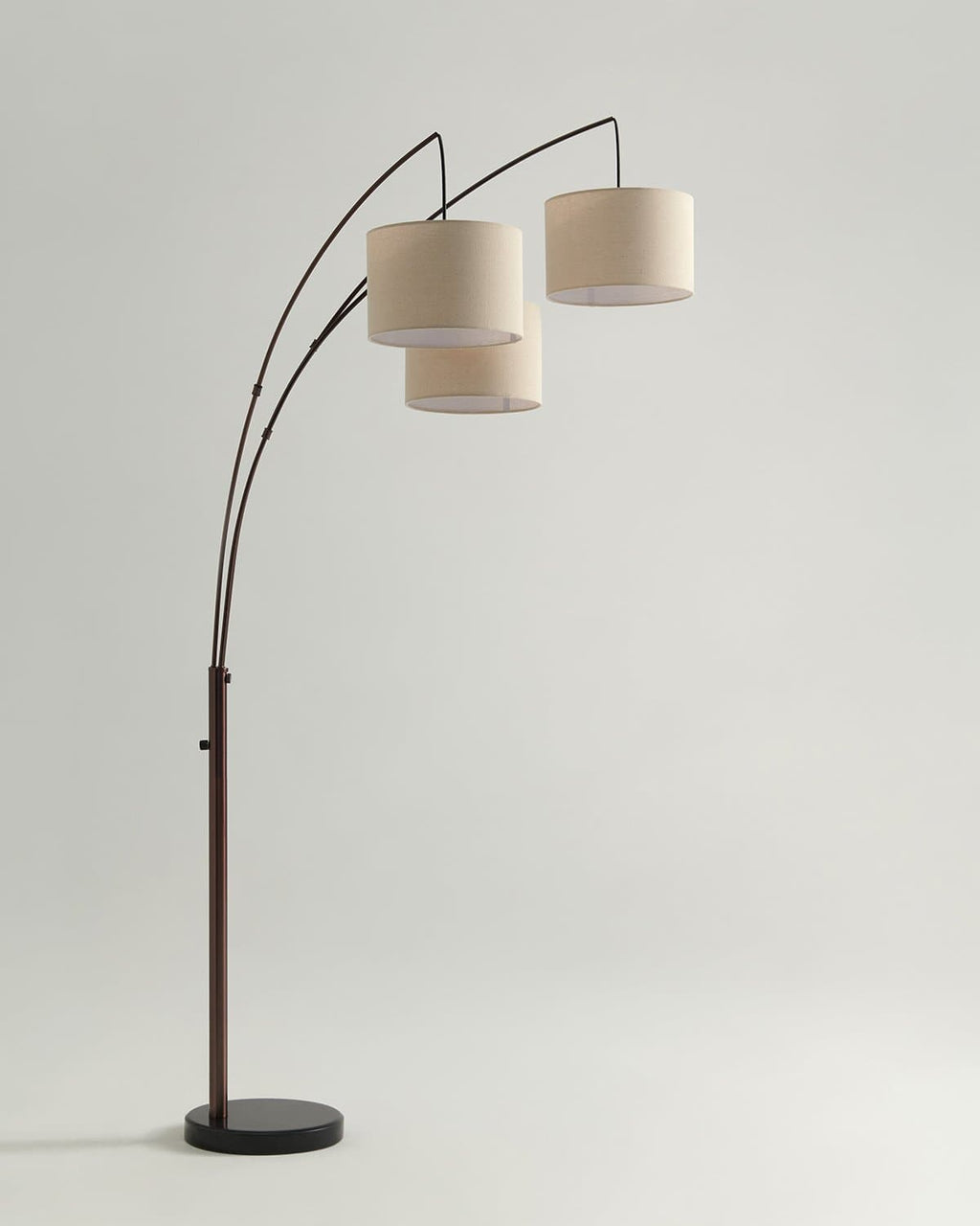 Trilage 3-Light Adjustable Floor Lamp