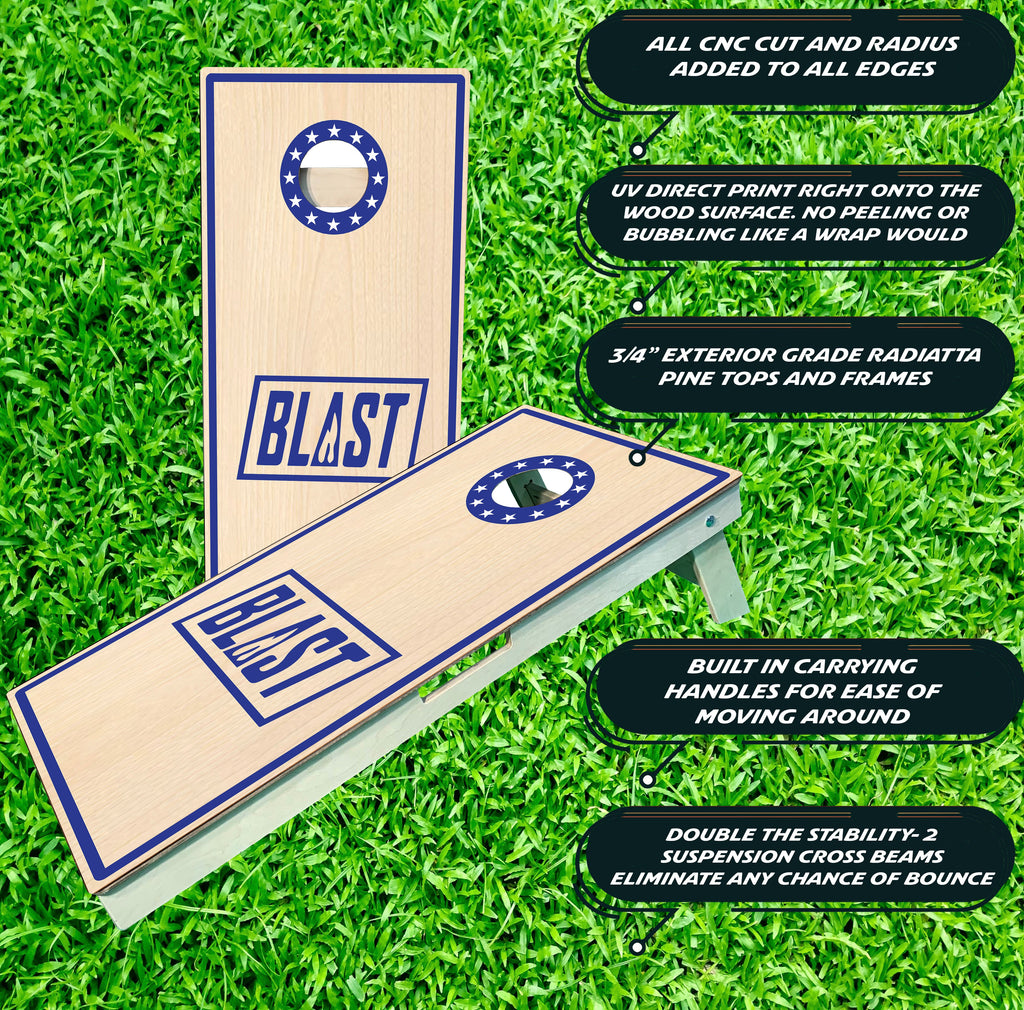 Tropical Sunset Escape Cornhole Boards blastcornhole