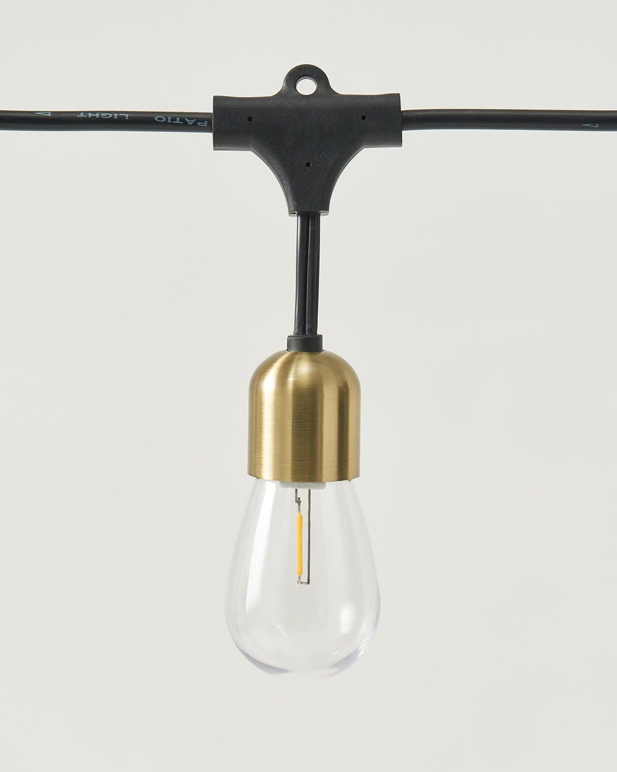 Glow Solar Hanging String Lights Brightech