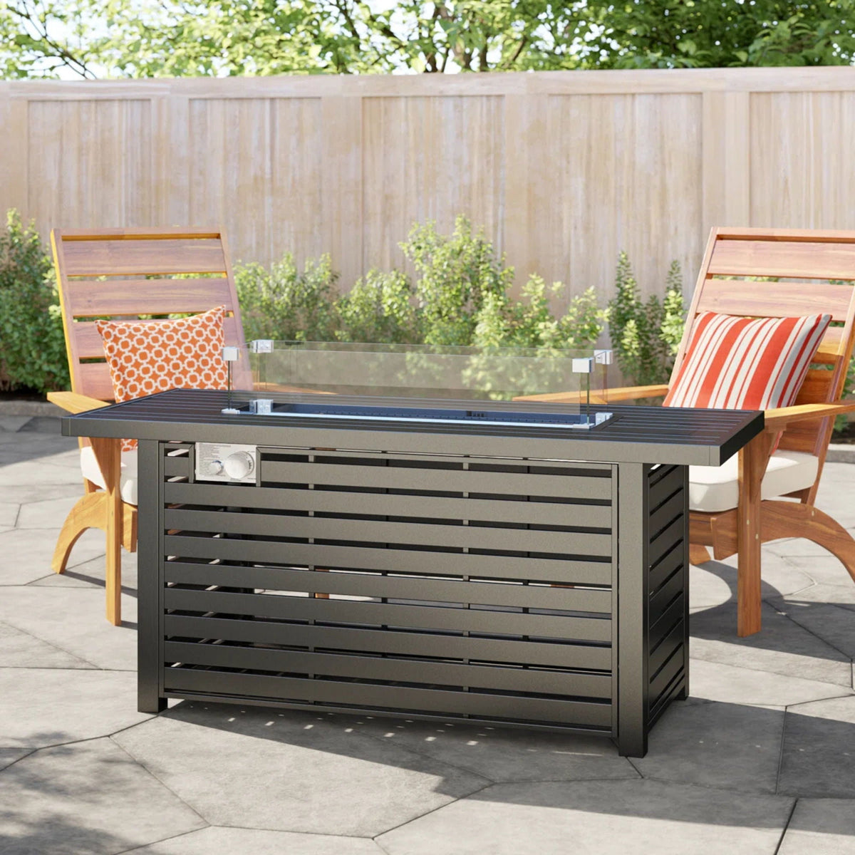 Propane Outdoor Fire Pit Table With Lid Versatile Fuel Options Unique Piece Furniture