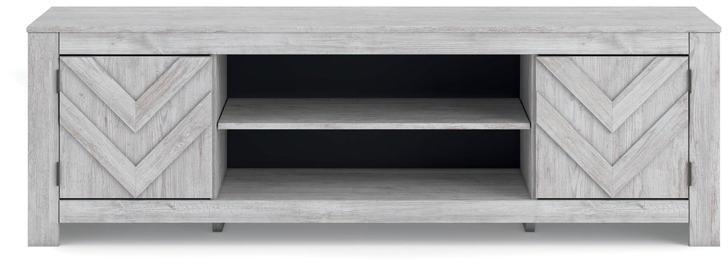 Cayboni - LG TV Stand With Fireplace Option Unique Piece Furniture