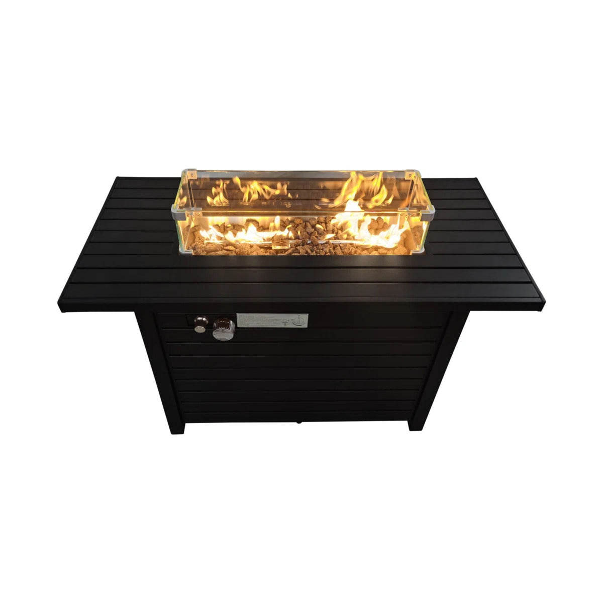 Propane Outdoor Fire Pit Table With Lid Versatile Fuel Options Unique Piece Furniture