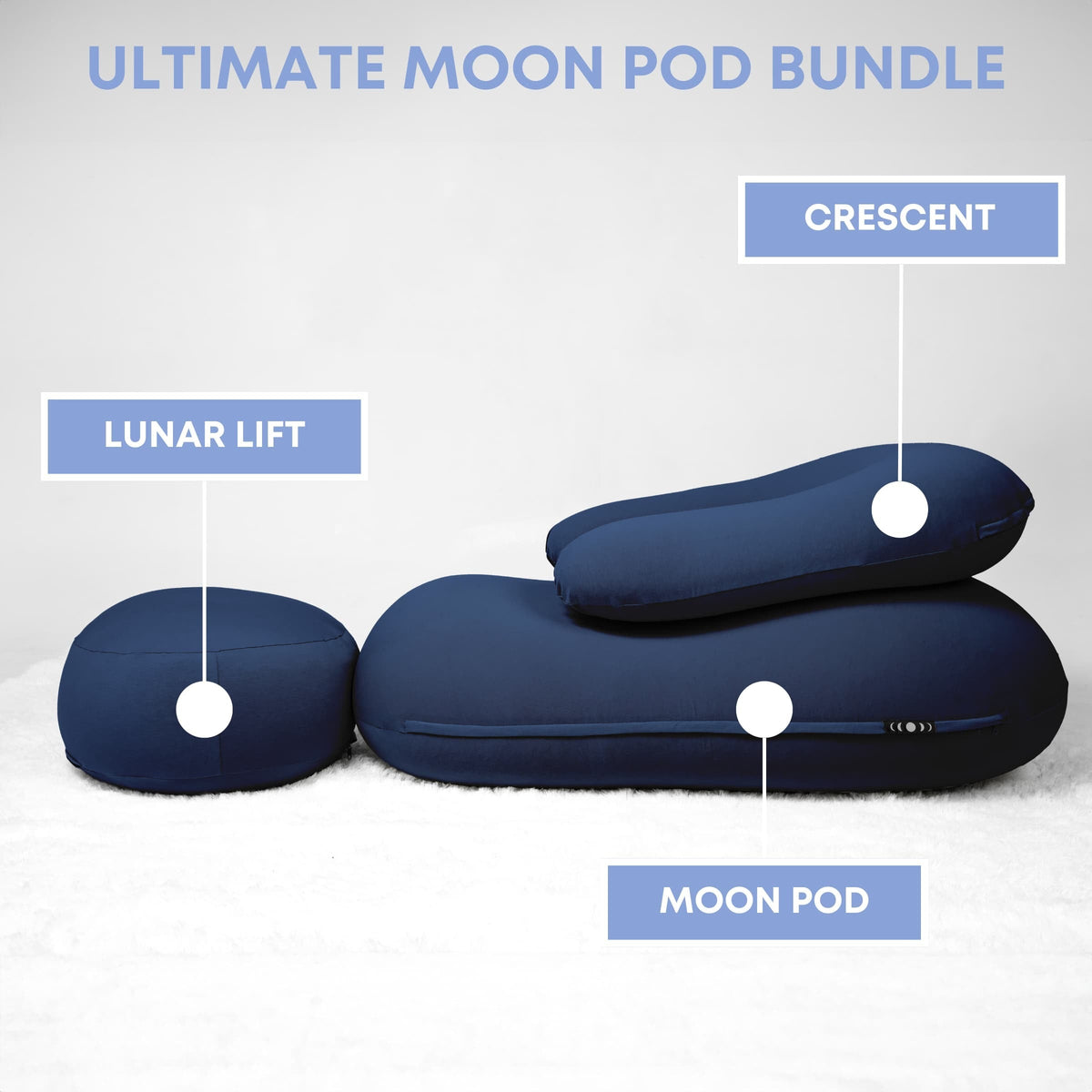 Moon Pod Bundle (Moon Pod + Backrest + Footrest) Moon Pod