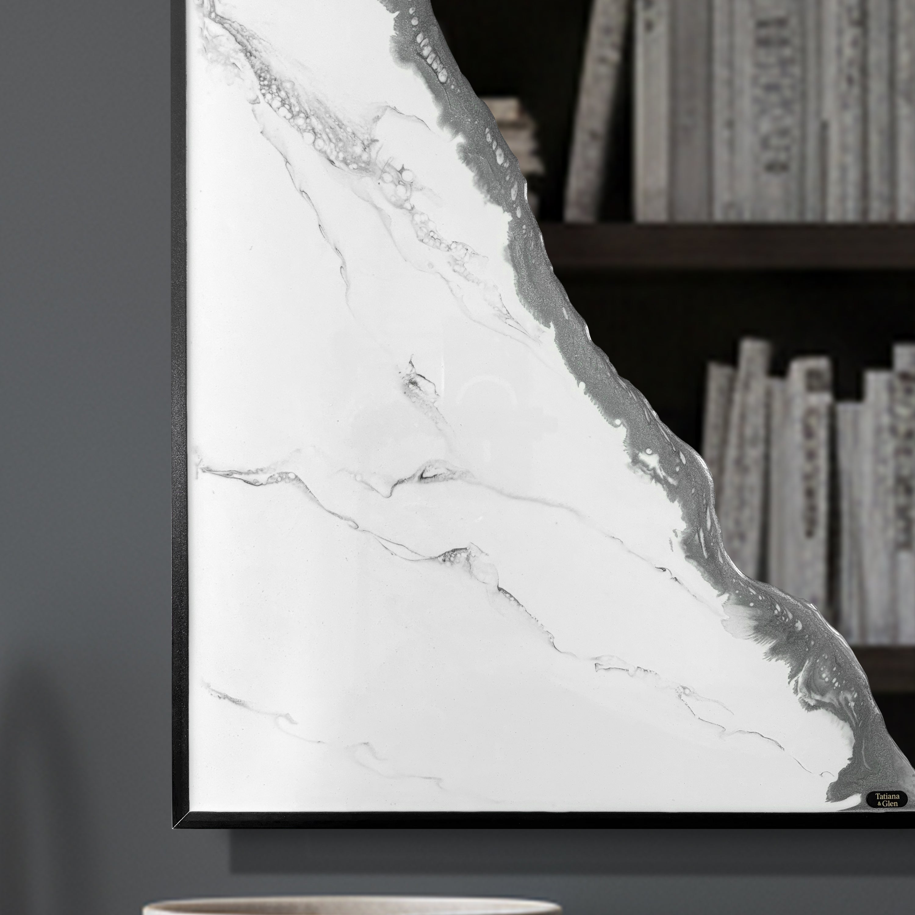 Hand Sculptured Arch Wall Mirror – Tatiana Glen | Auric Arch | 36H x 24W Inches Tatiana & Glen