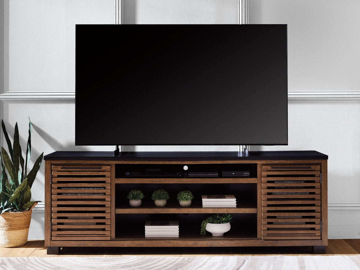 Kallari - TV Stand With Fireplace Option Unique Piece Furniture