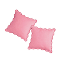 Pink Scalloped Edge Pillow - 18" x 18" Shop Fête