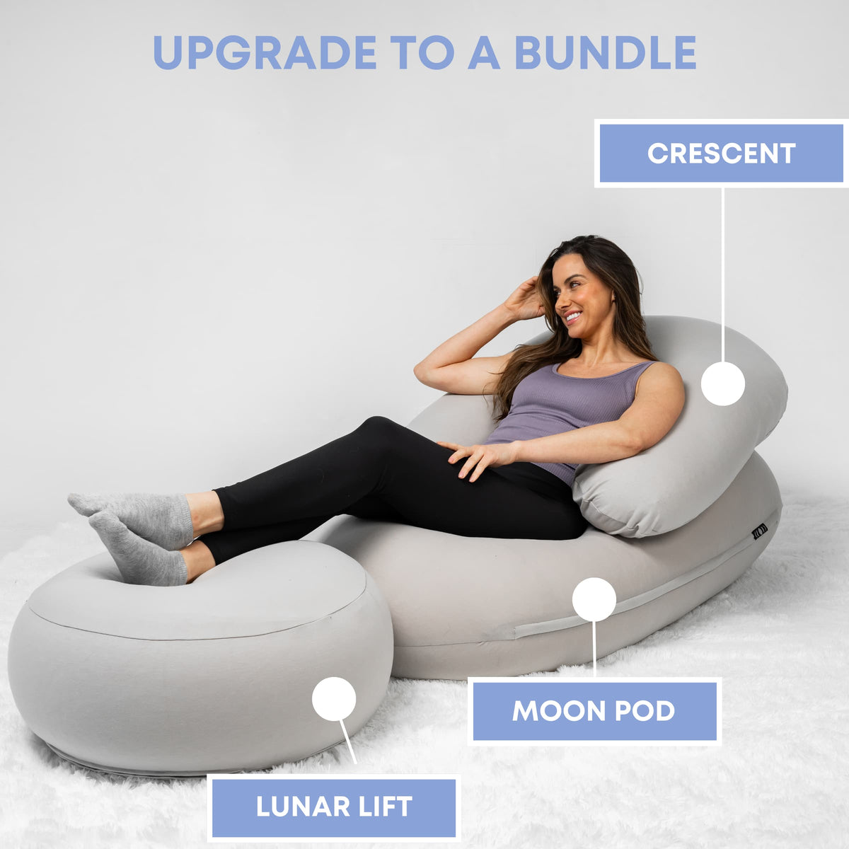 Crescent Backrest Moon Pod