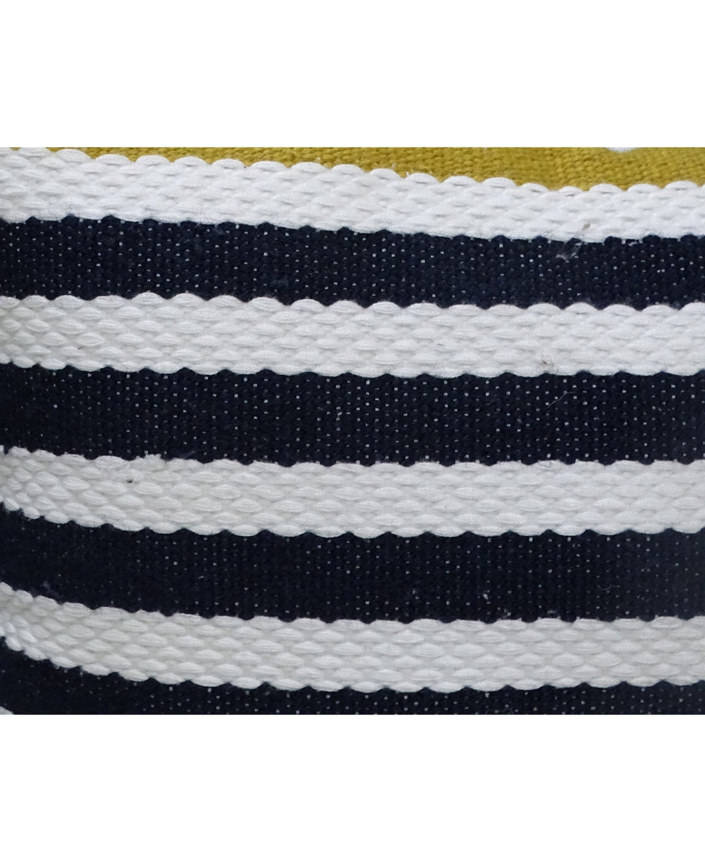 Striped Blue Decorative Outdoor Pillow 14"x20" Vibhsa
