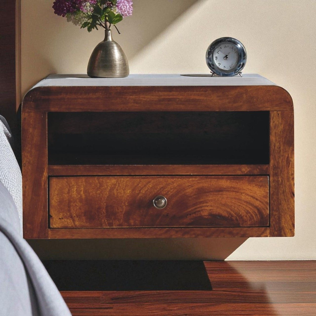 Chunky - Floating Bedside Nightstand Unique Piece Furniture