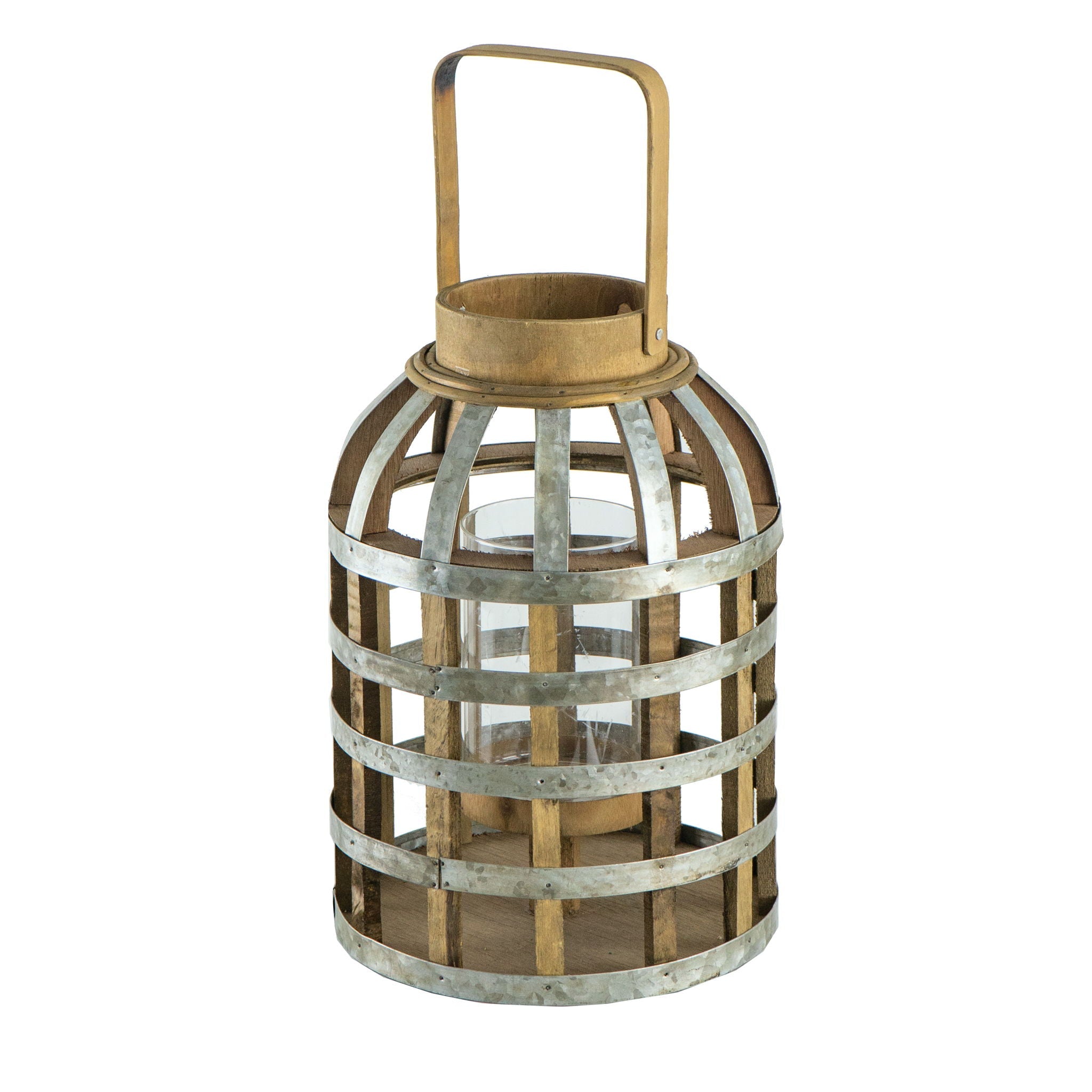 Decorative Lantern With Handle, Wooden Lantern For Indoor Outdoor, Home Garden Wedding Unique Piece Furniture