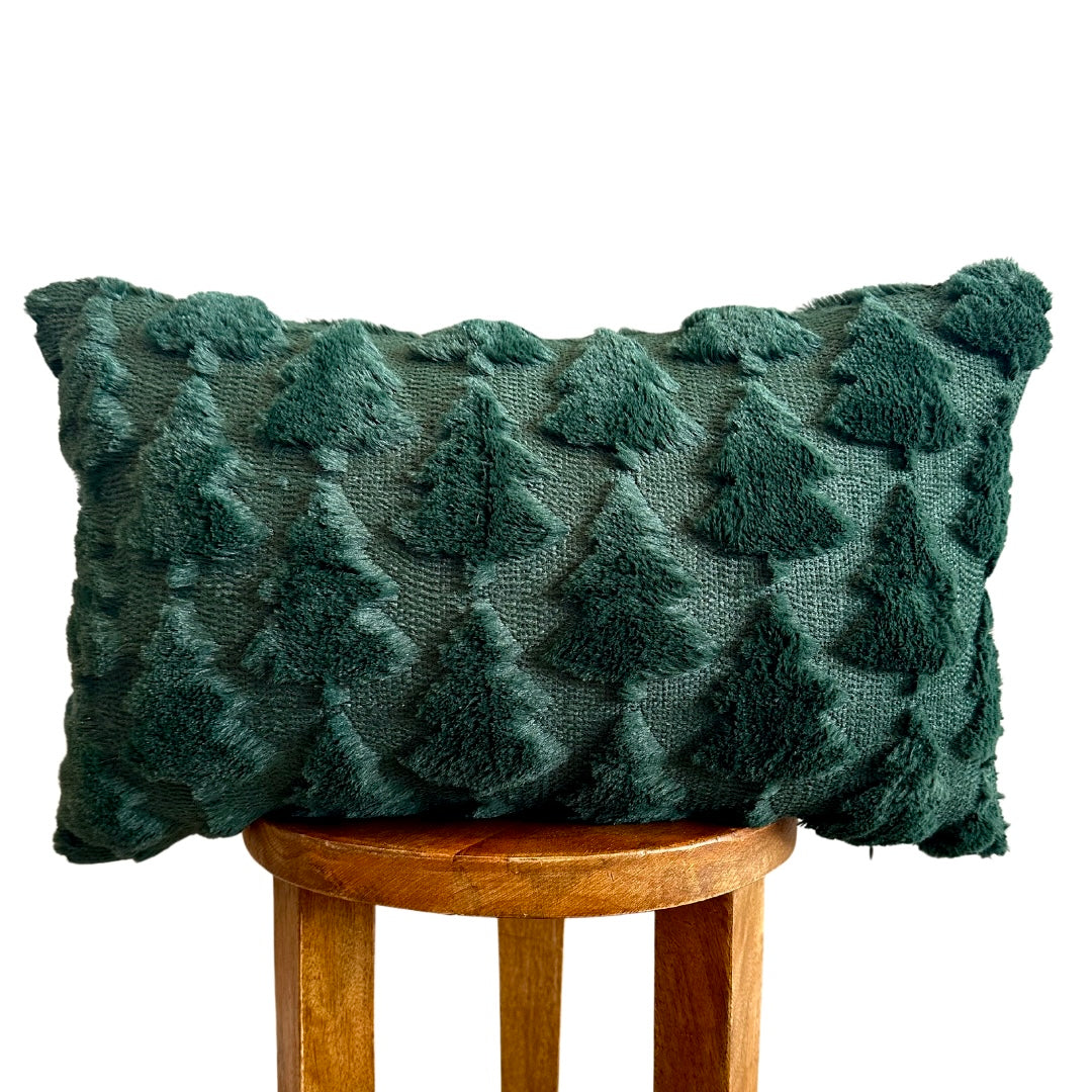Evergreen Fraser Fir Lumbar Pillow Cover Busa Designs