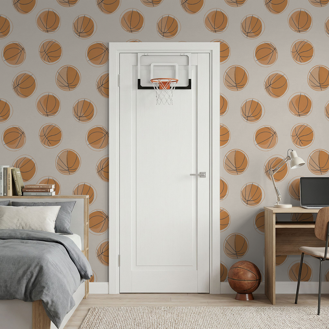 Ball is Life Wallpaper WALL BLUSH