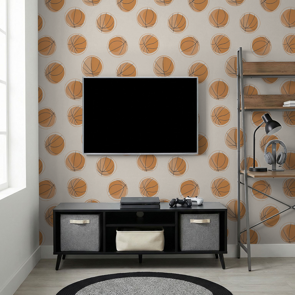 Ball is Life Wallpaper WALL BLUSH