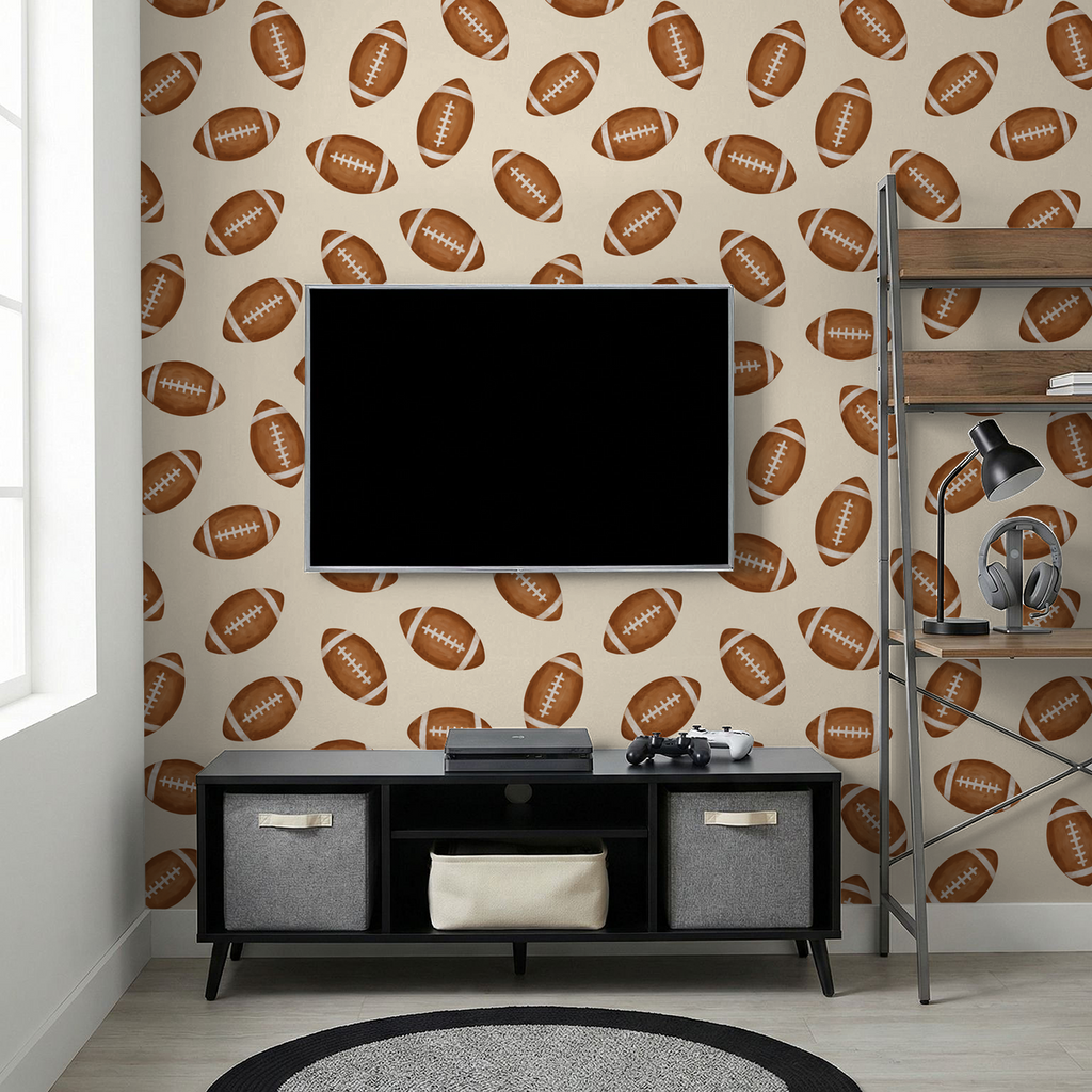 Ballin' Out Wallpaper WALL BLUSH