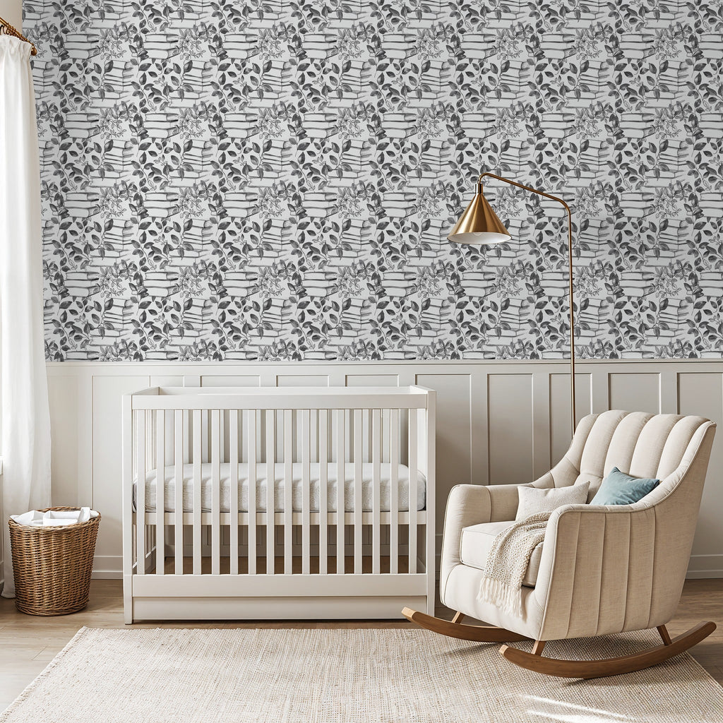 Booktrovert Wallpaper WALL BLUSH