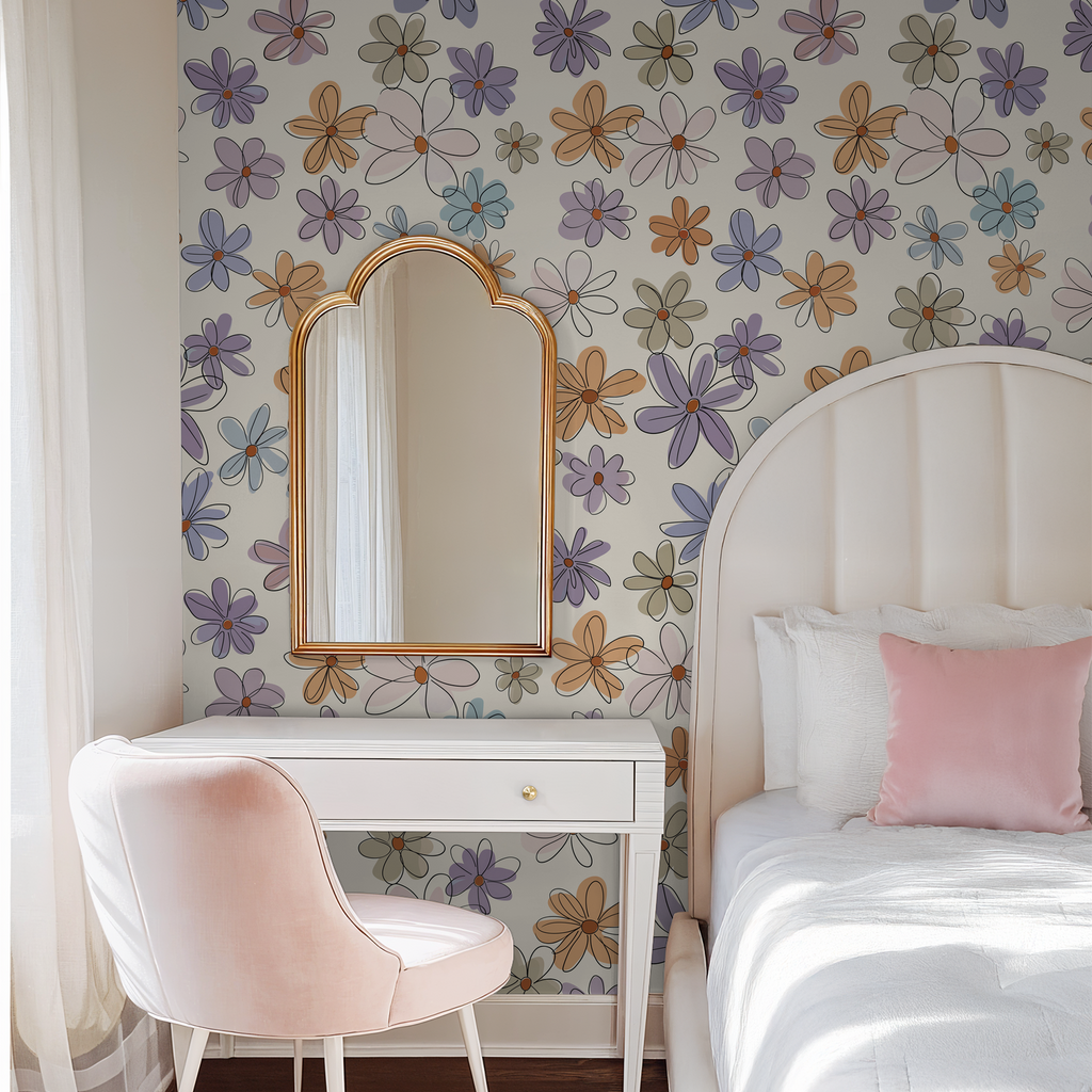Petal Party Wallpaper WALL BLUSH