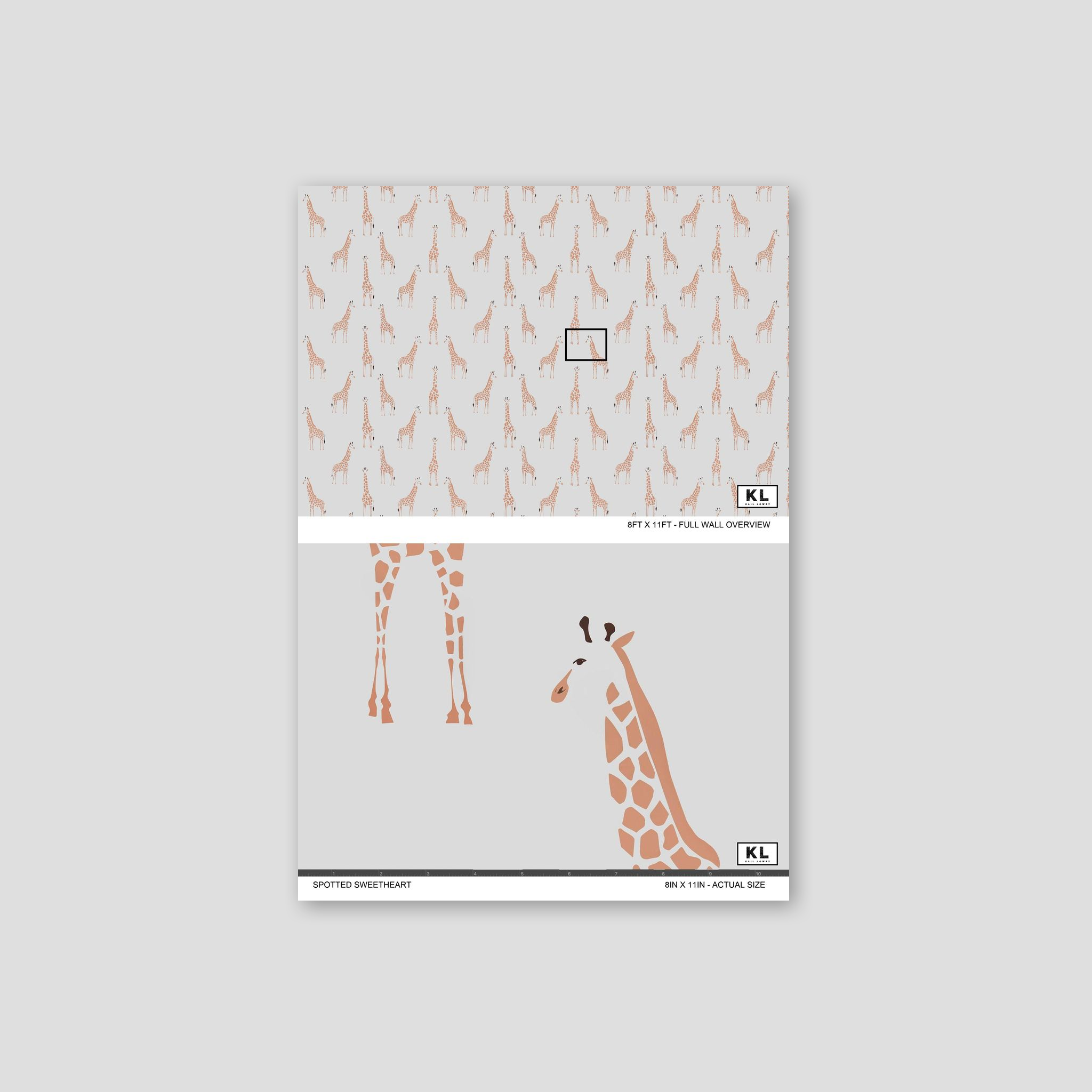 Spotted Sweetheart Wallpaper WALL BLUSH