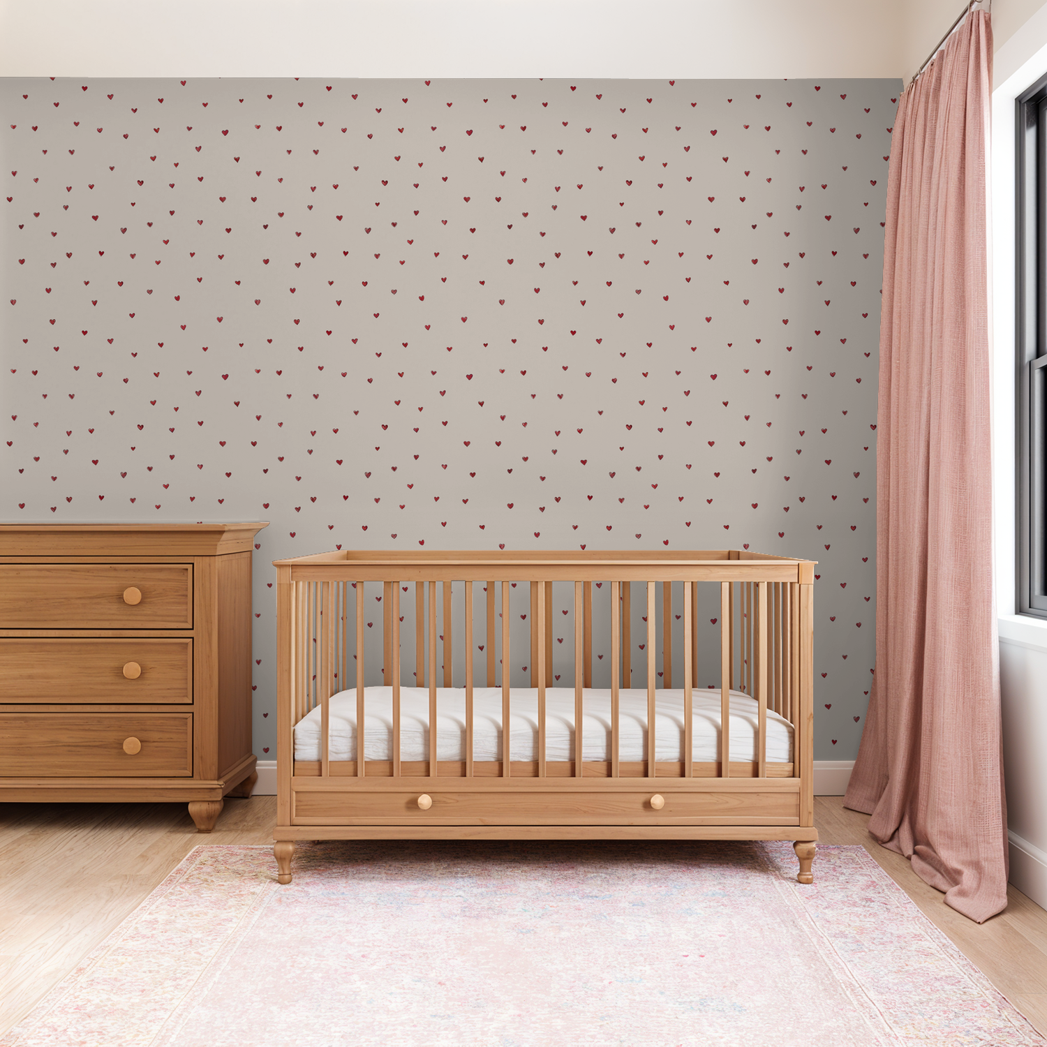 Sweetheart Skyline Wallpaper WALL BLUSH