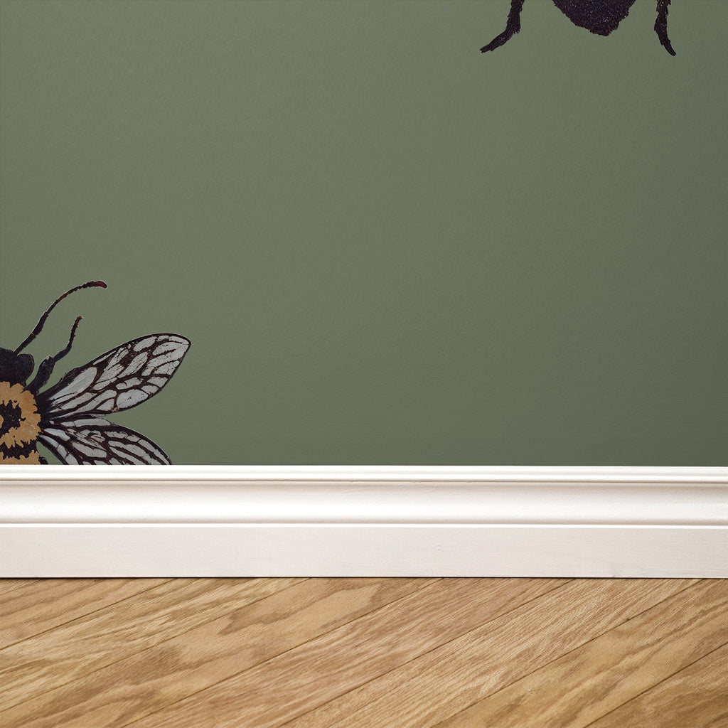 Life of Bees (Green) Wallpaper WALL BLUSH