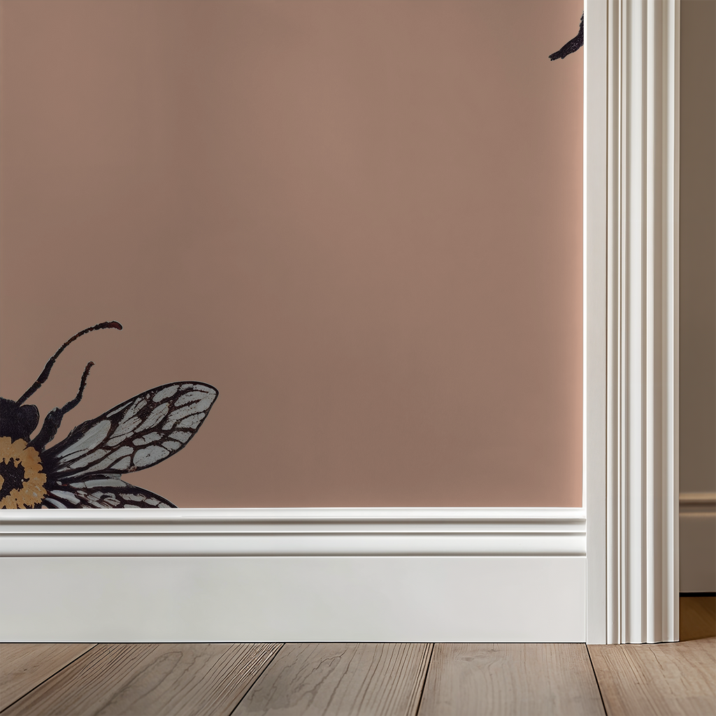 Life of Bees (Pink) Wallpaper WALL BLUSH