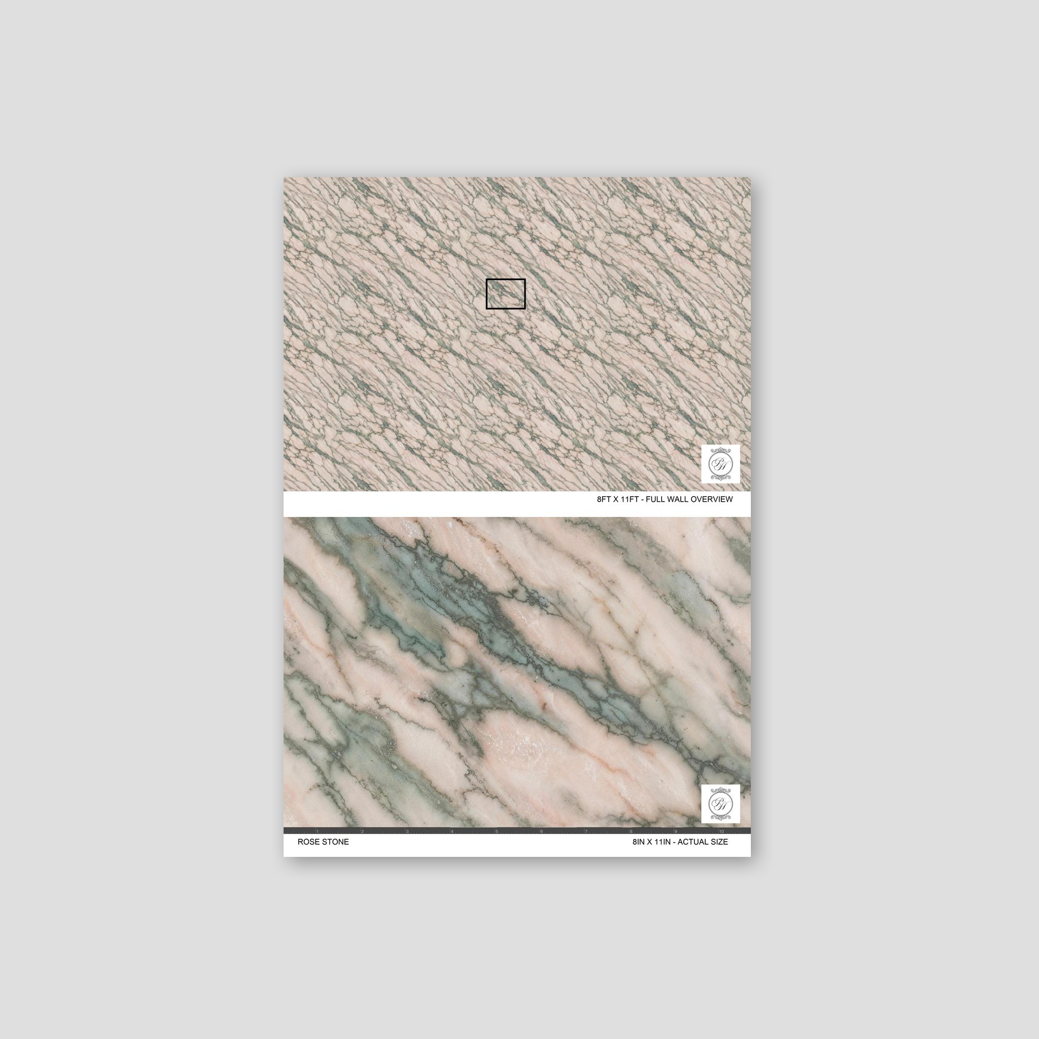 Rose Stone Wallpaper WALL BLUSH