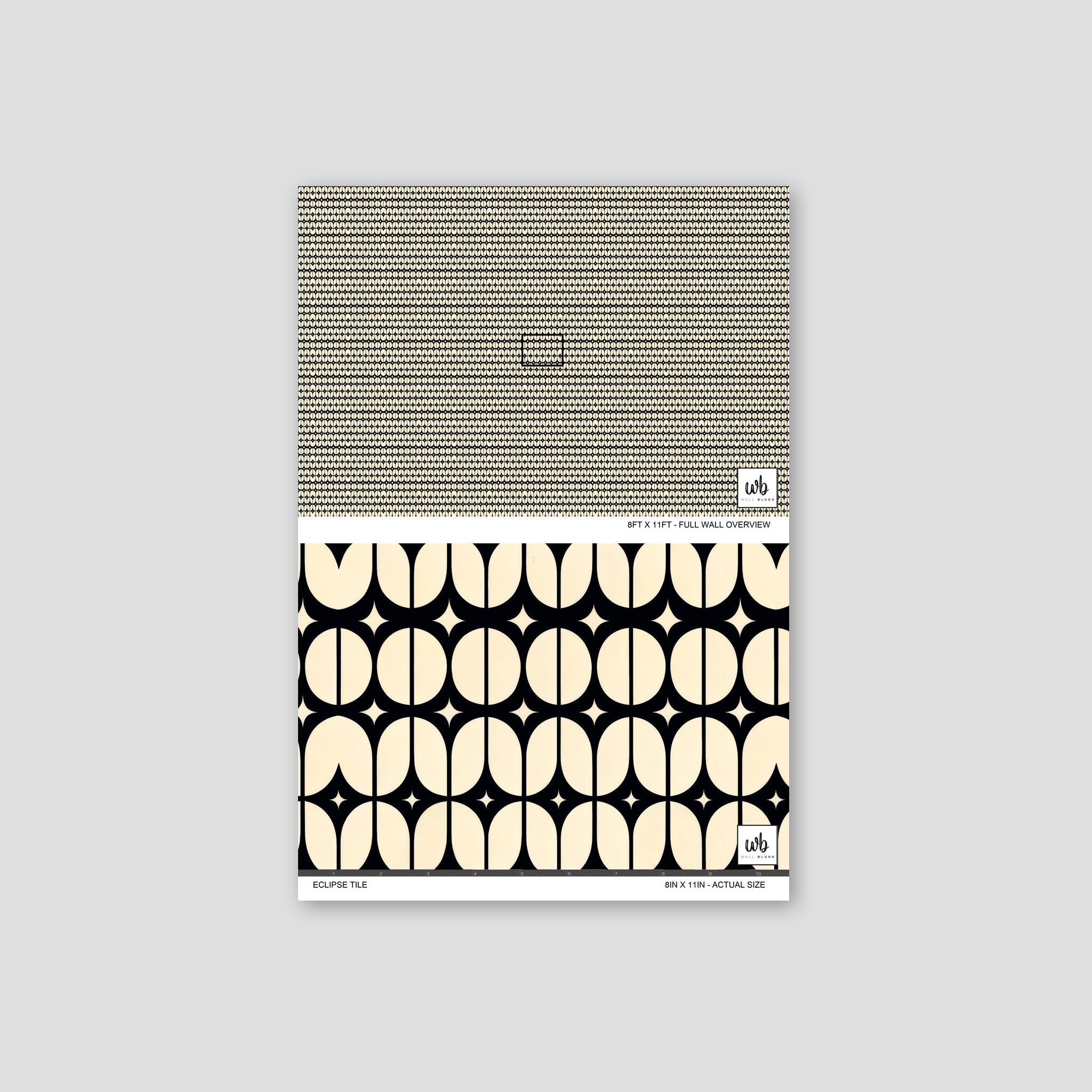 Eclipse Tile Wallpaper WALL BLUSH