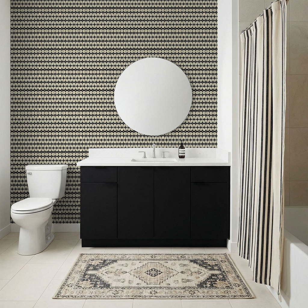 Eclipse Tile Wallpaper WALL BLUSH