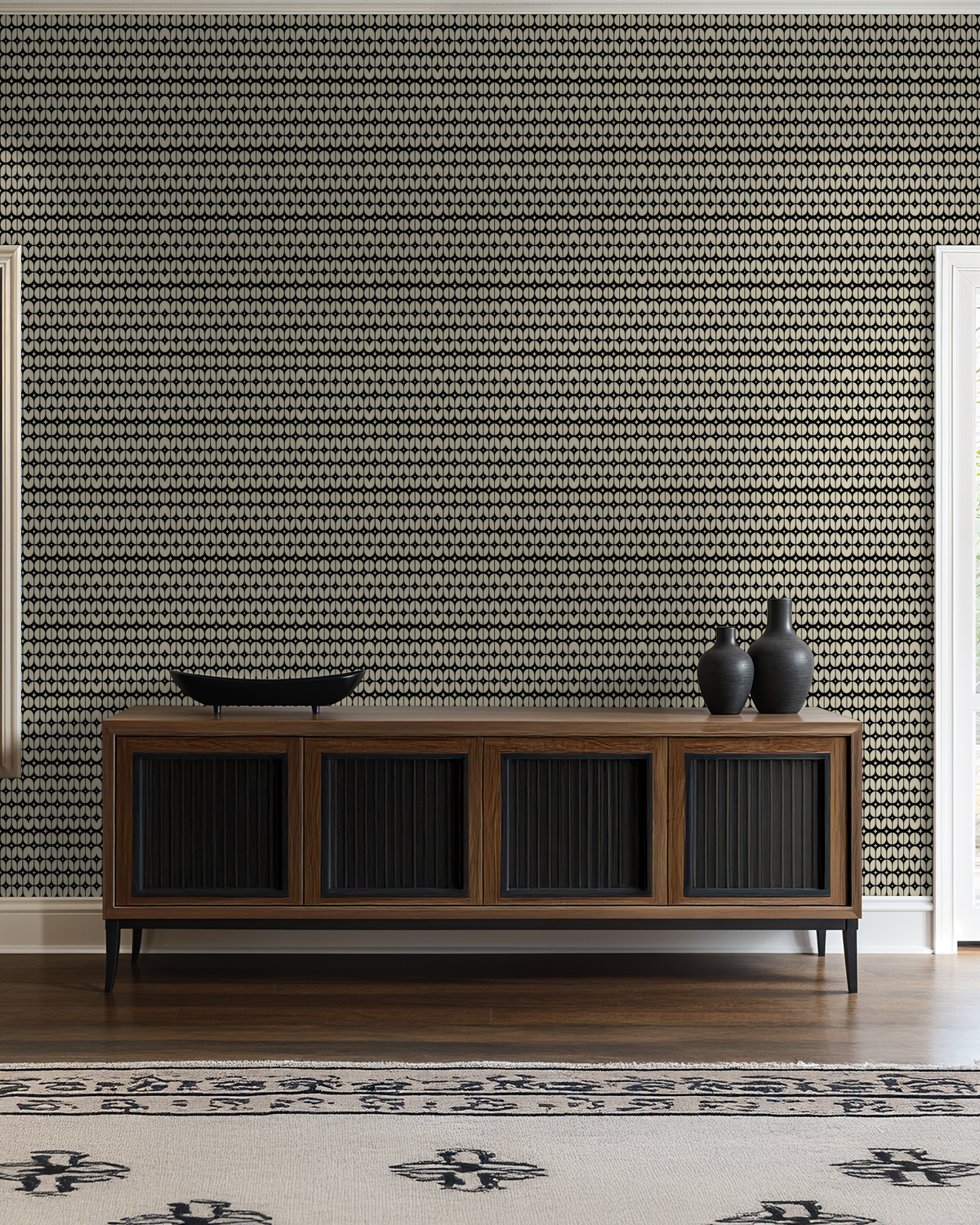 Eclipse Tile Wallpaper WALL BLUSH