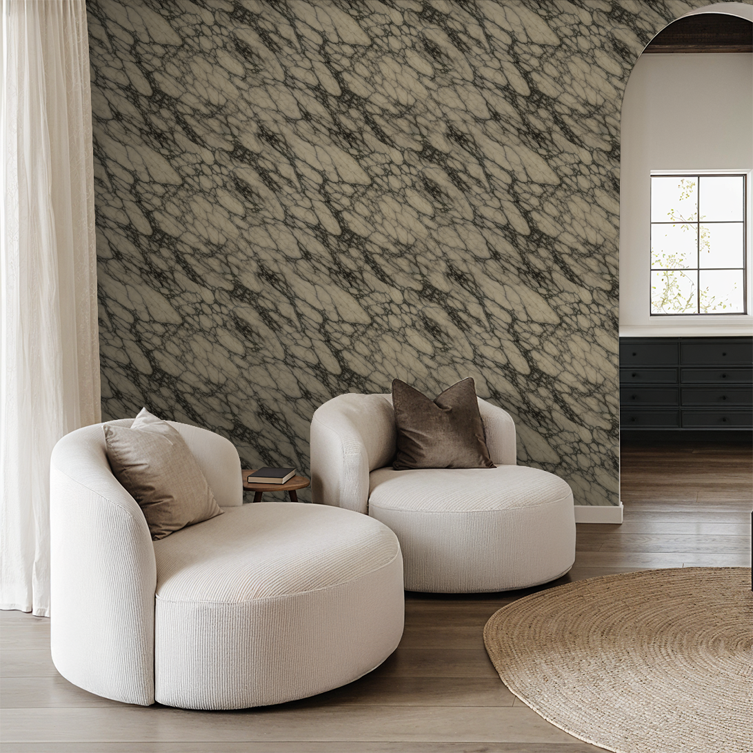 Ivory Stone Wallpaper WALL BLUSH
