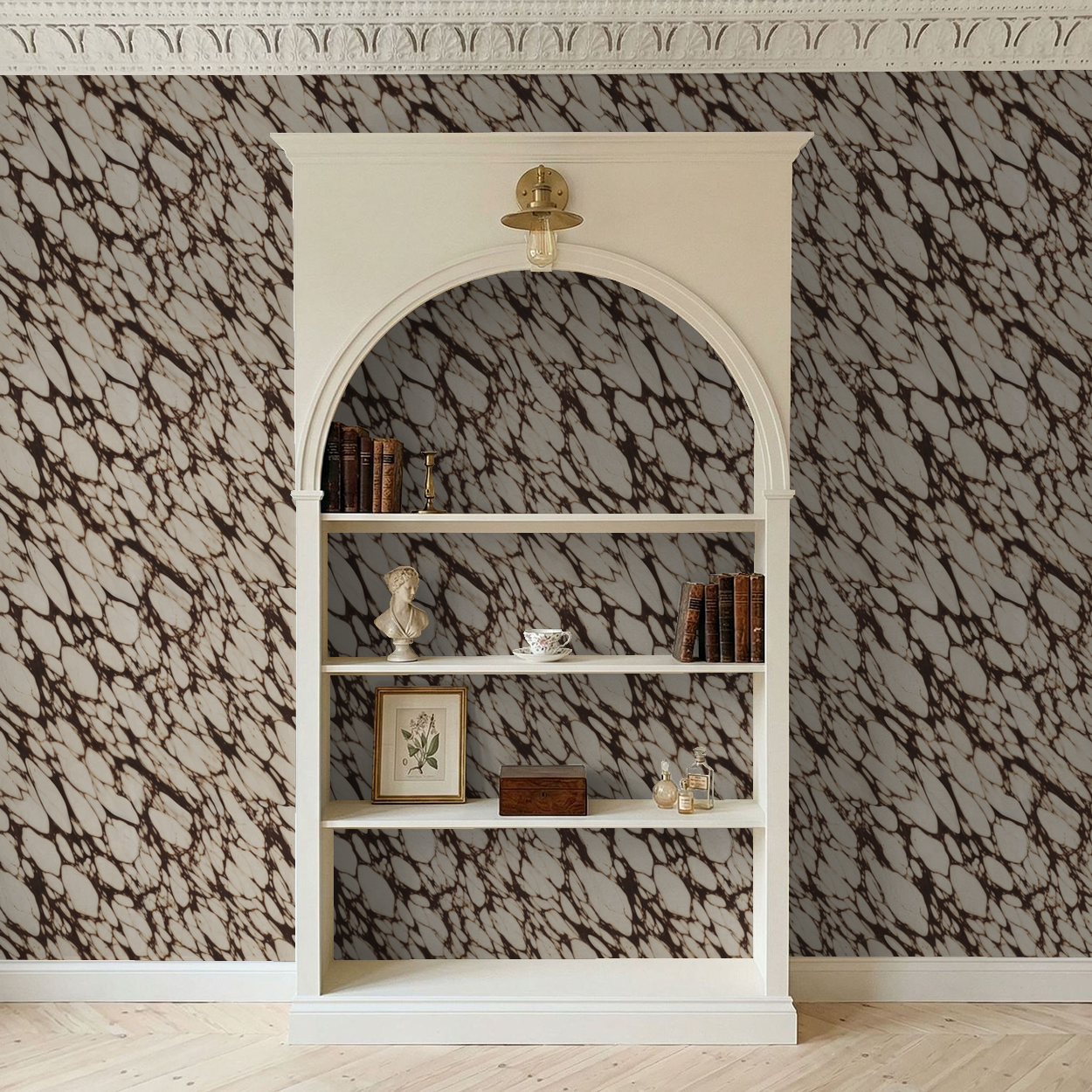 Viola Vein Wallpaper WALL BLUSH