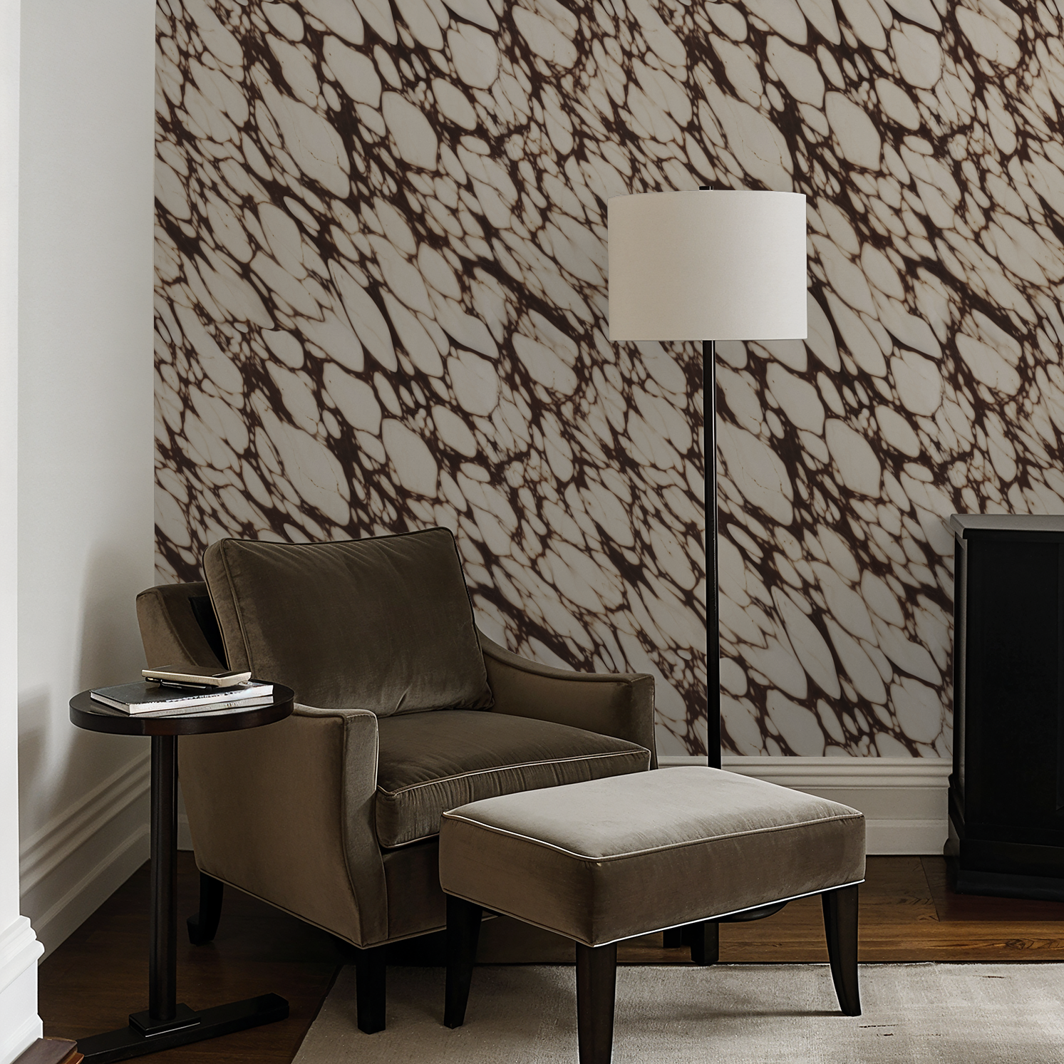 Viola Vein Wallpaper WALL BLUSH