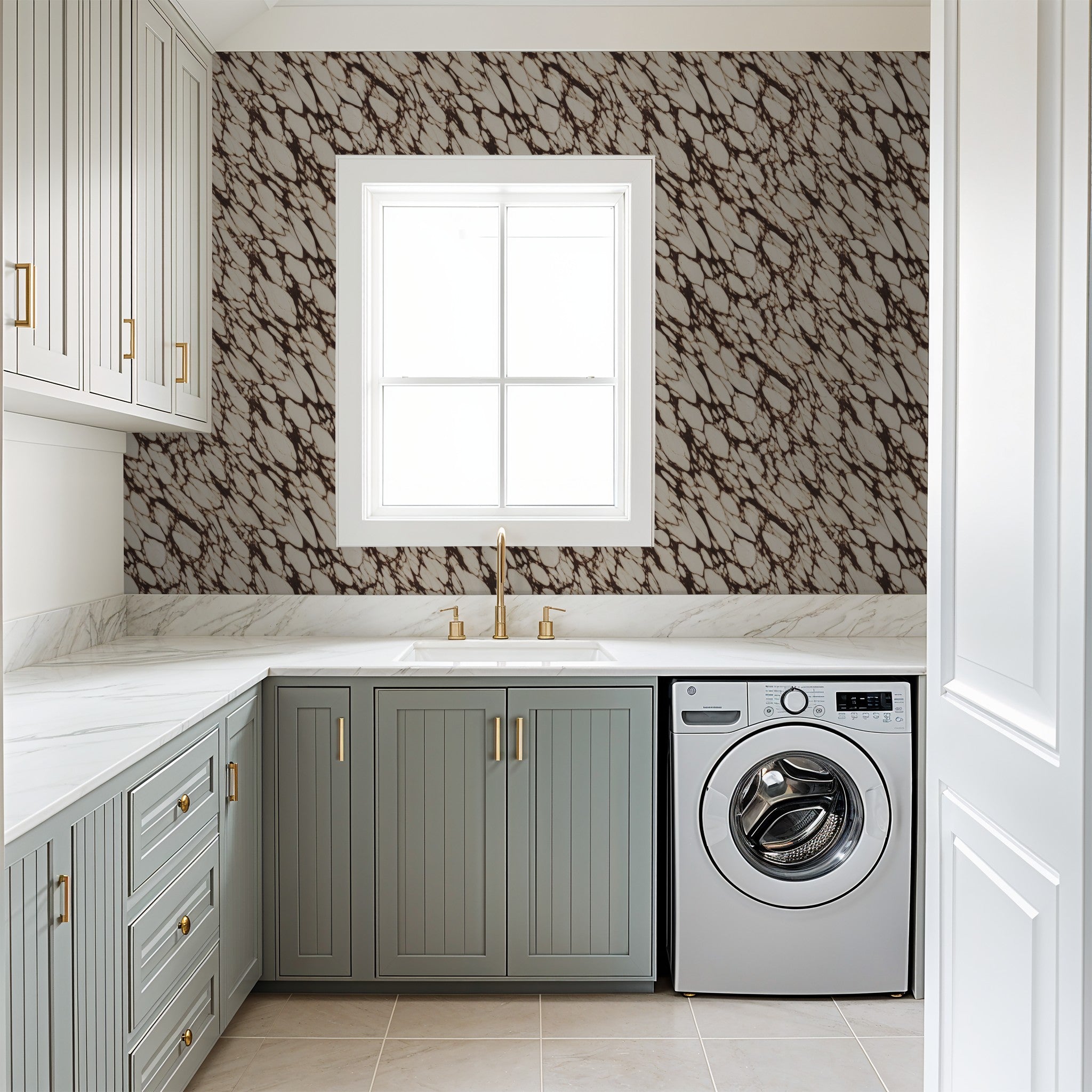 Viola Vein Wallpaper WALL BLUSH