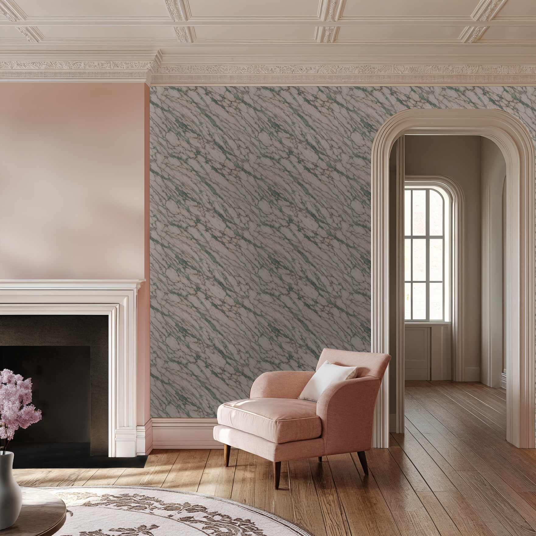 Rose Stone Wallpaper WALL BLUSH