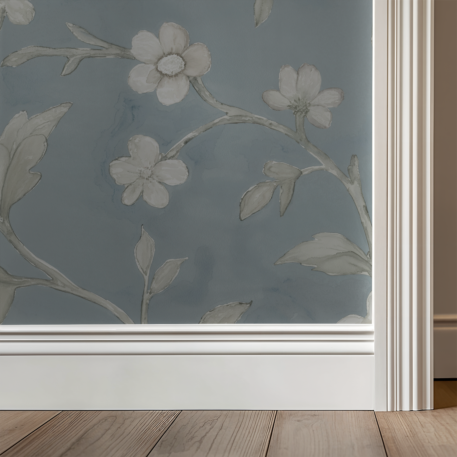 Cottage Rose Wallpaper WALL BLUSH