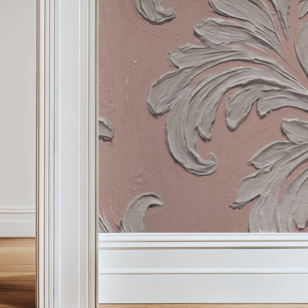 Daphne Brocade (Blush) Wallpaper WALL BLUSH