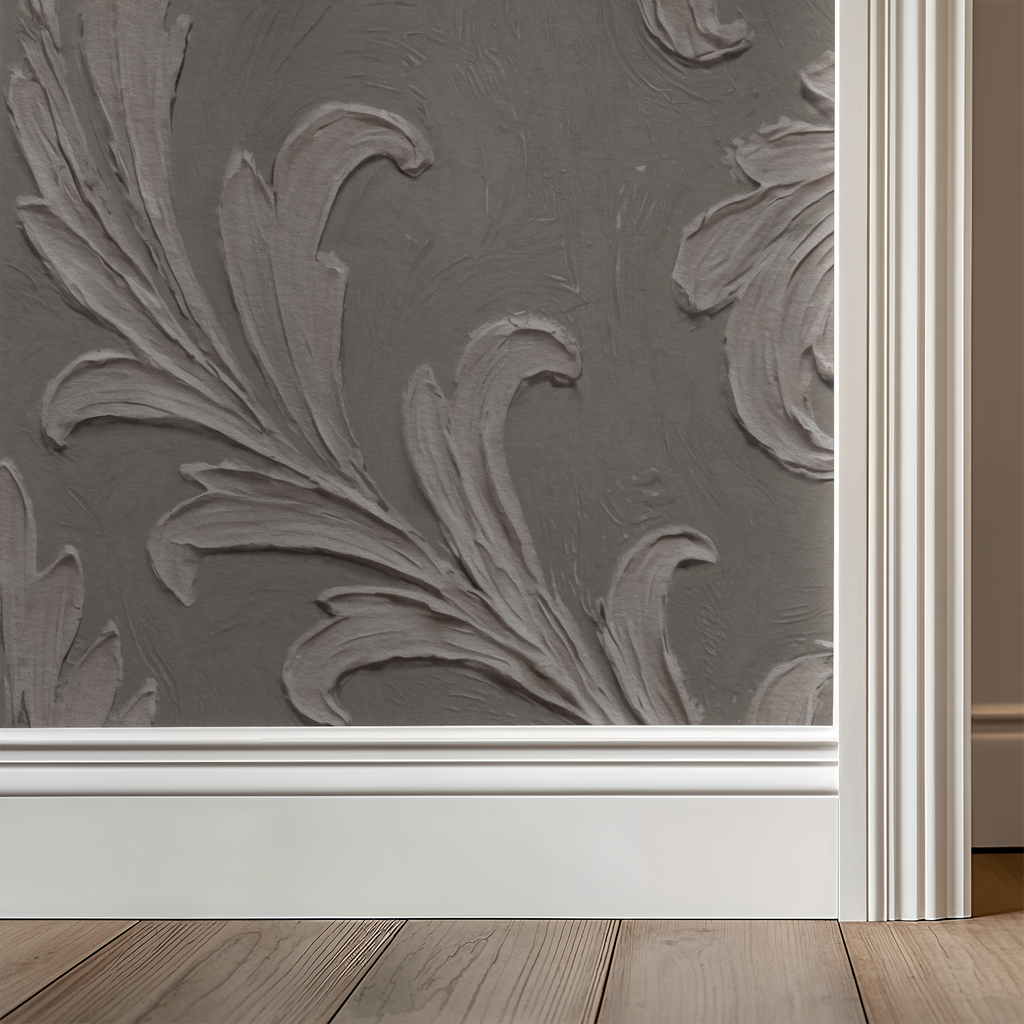Daphne Brocade (Taupe) Wallpaper WALL BLUSH