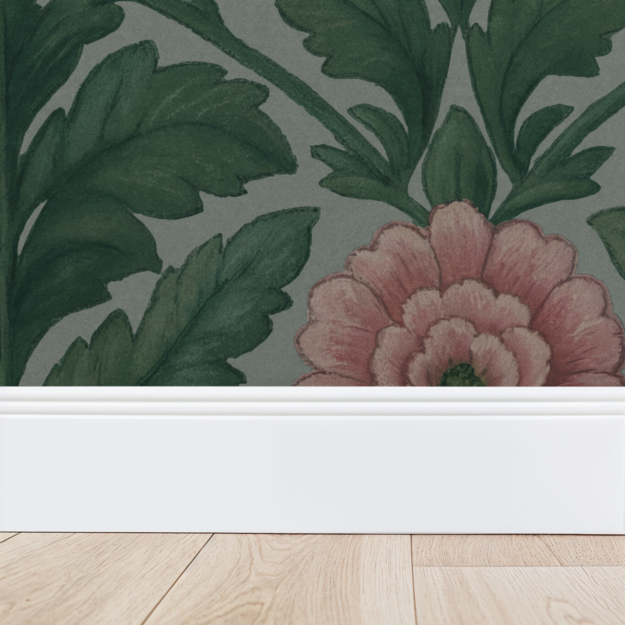 Verdure Bloom Wallpaper WALL BLUSH