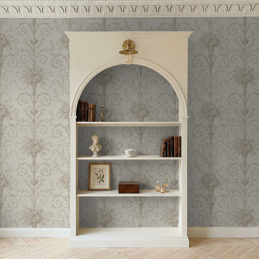 Faded Fleur Wallpaper WALL BLUSH