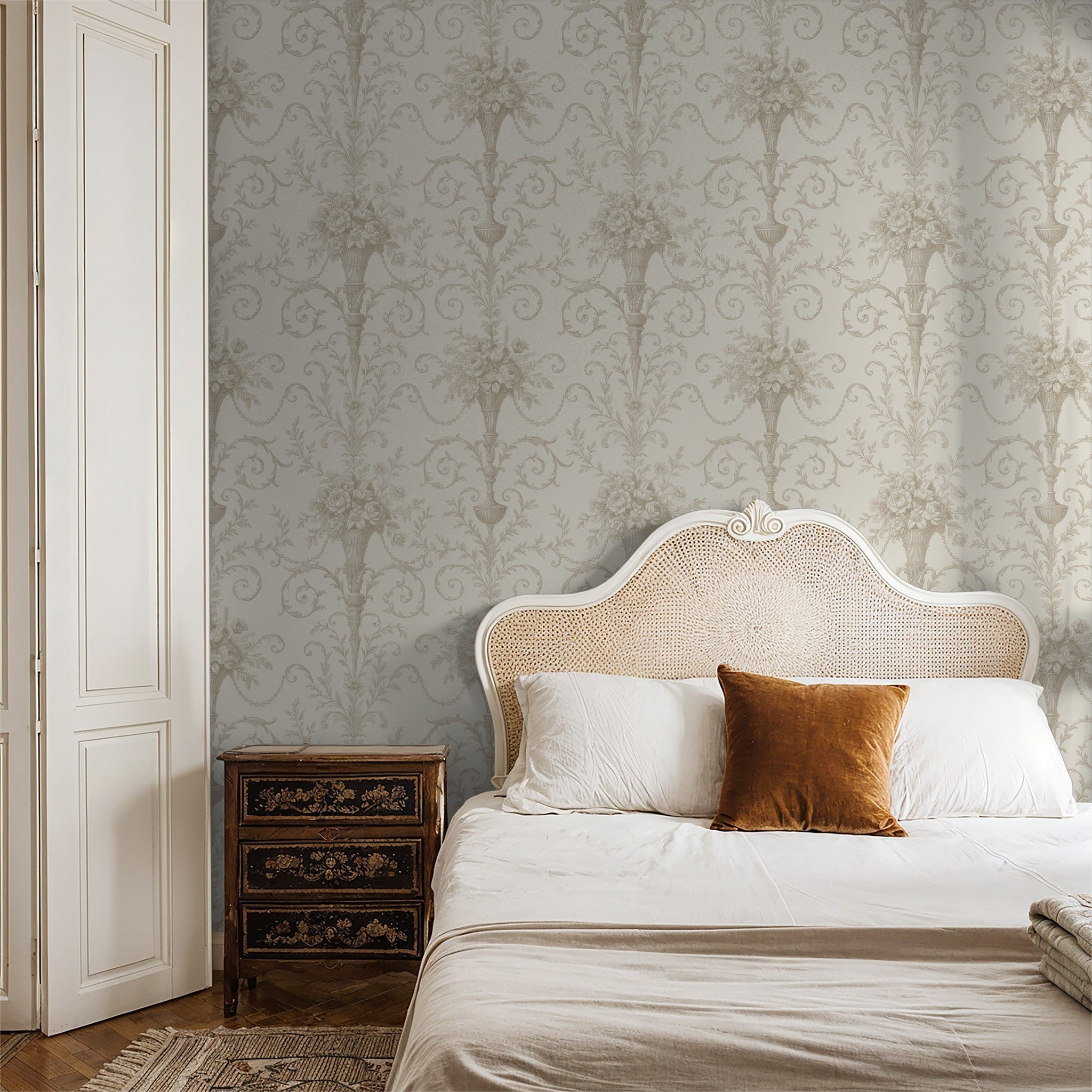 Faded Fleur Wallpaper WALL BLUSH