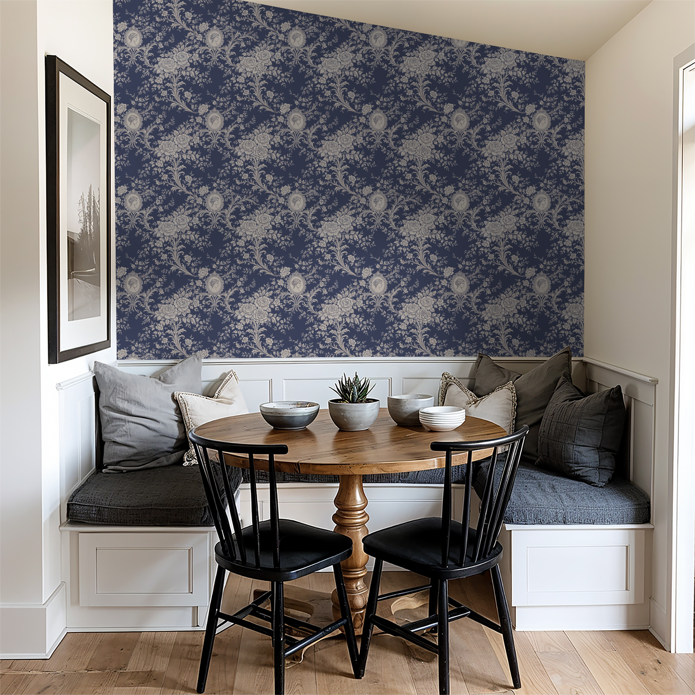 Duchess Cameo Wallpaper WALL BLUSH