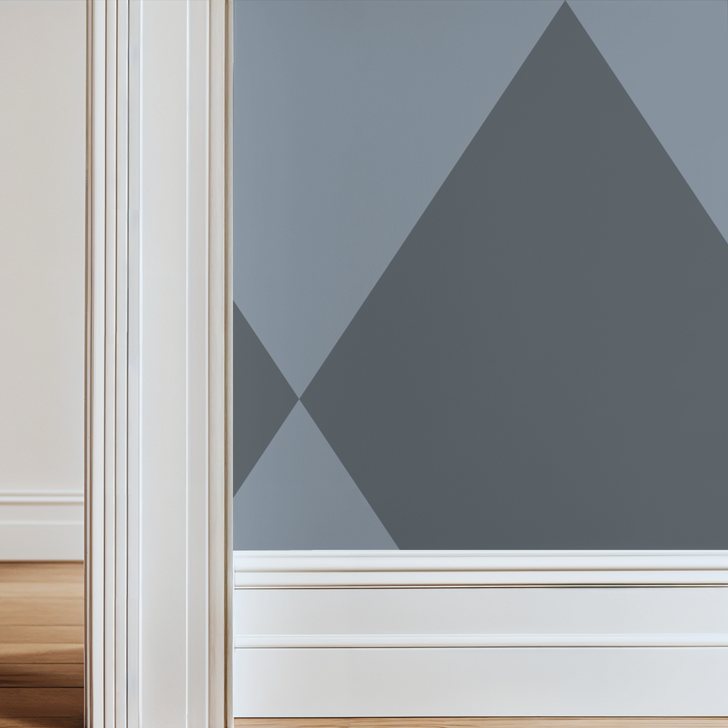 Harlequin (Dusty Blue) Wallpaper WALL BLUSH
