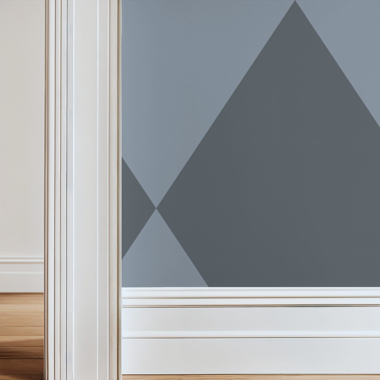 Harlequin (Dusty Blue) Wallpaper WALL BLUSH