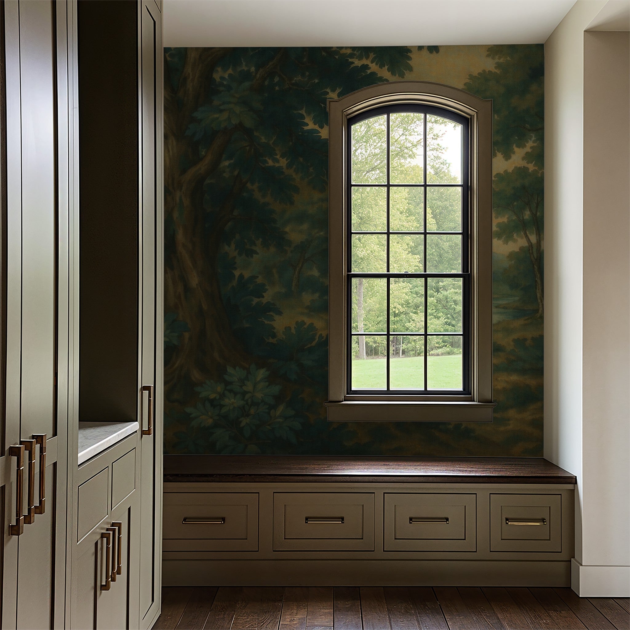 Verdure Grove Wallpaper WALL BLUSH