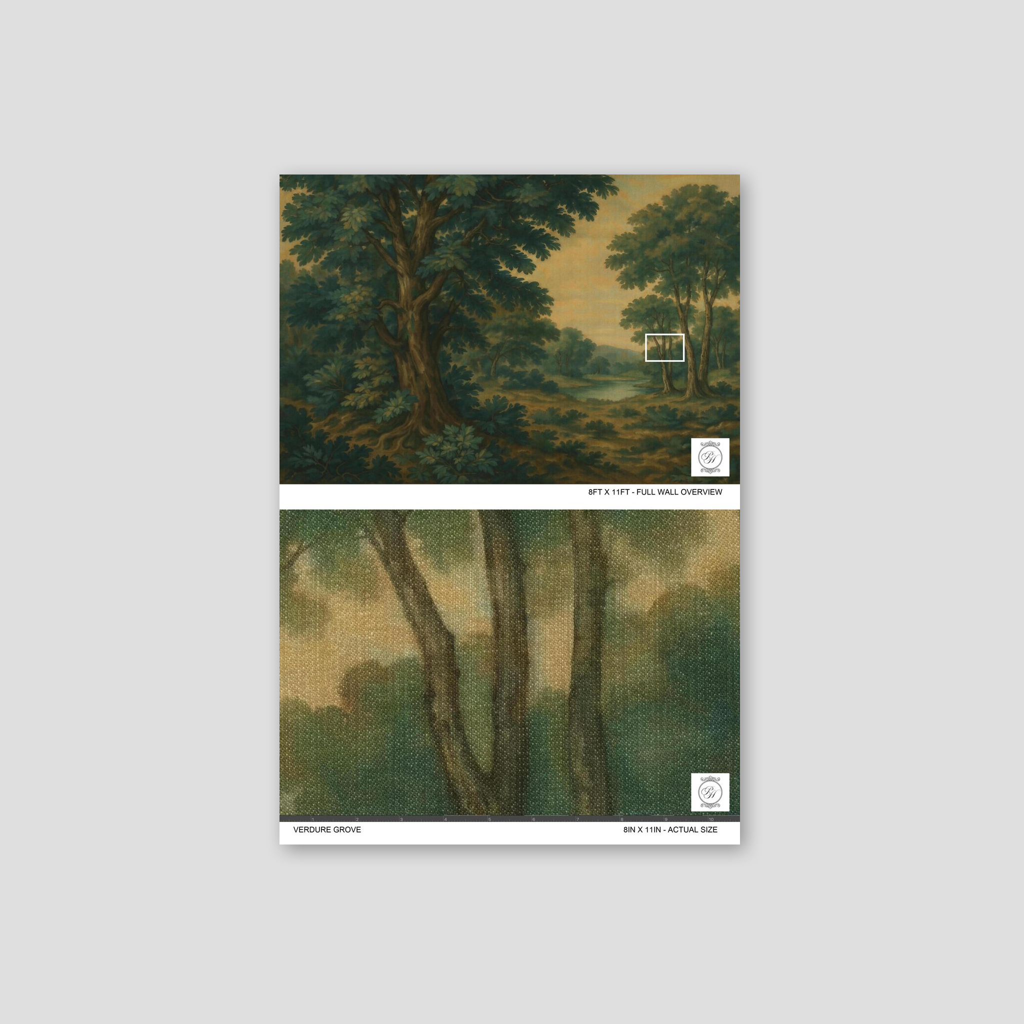 Verdure Grove Wallpaper WALL BLUSH
