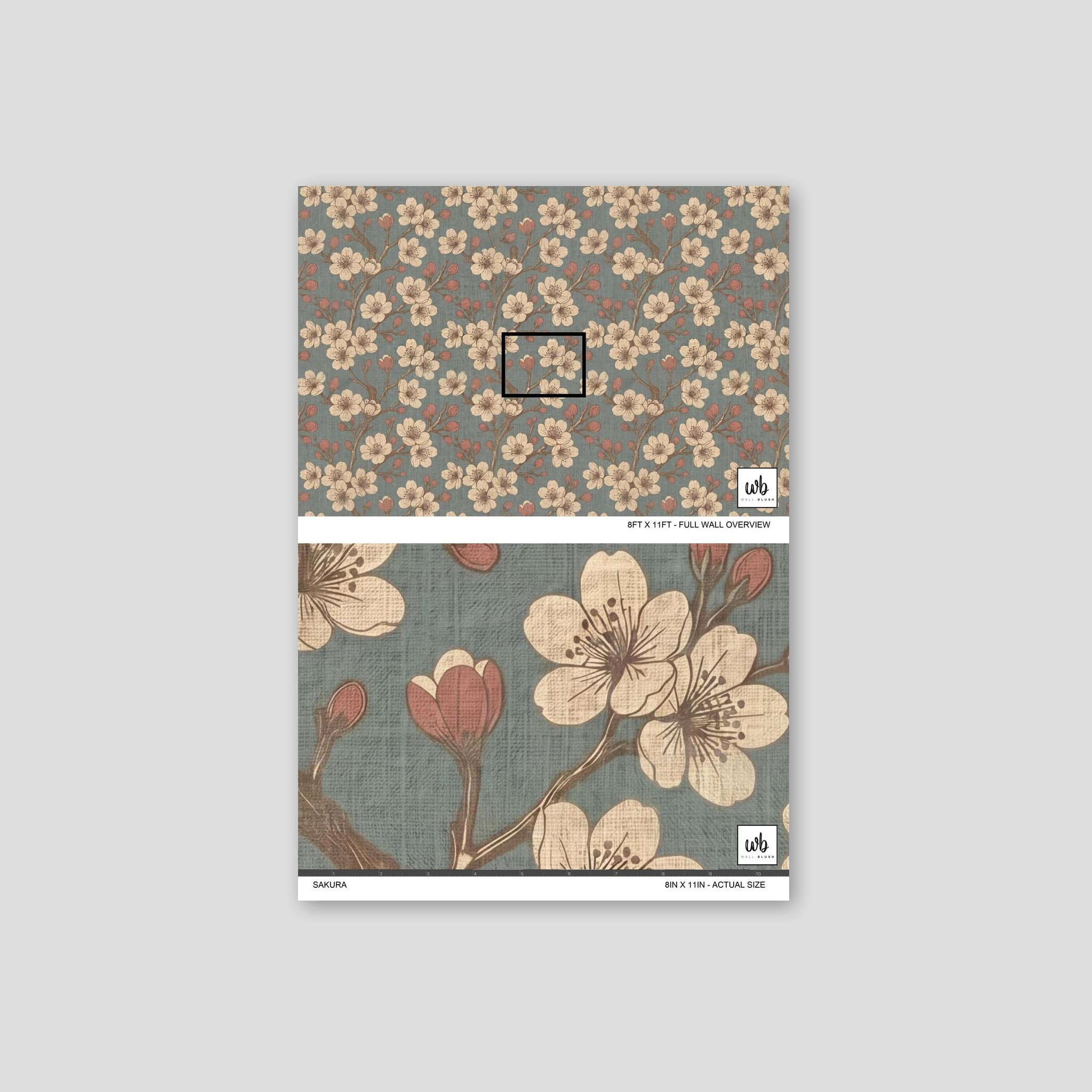Sakura Wallpaper WALL BLUSH
