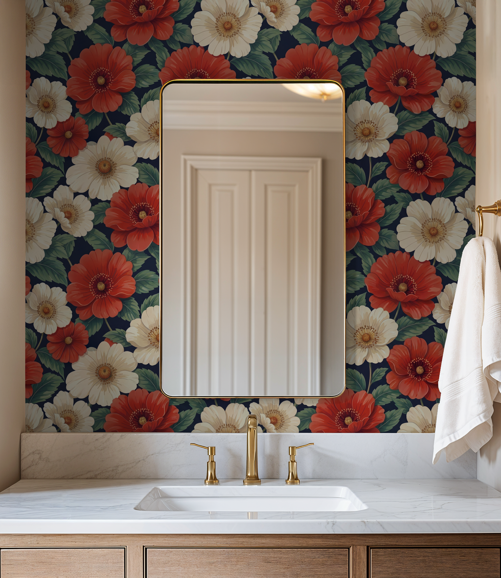 Hana Wallpaper WALL BLUSH