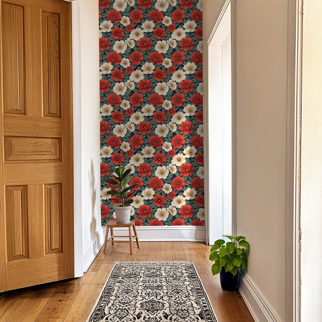 Hana Wallpaper WALL BLUSH